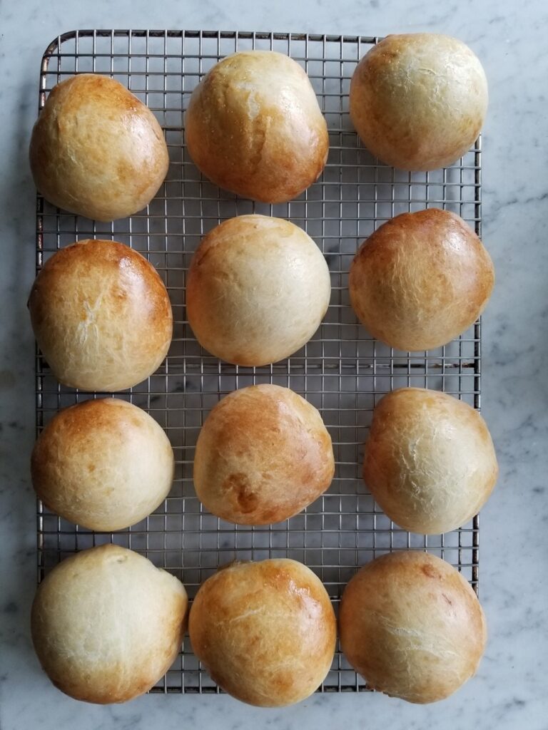 Brioche buns for Burgers a la Ron