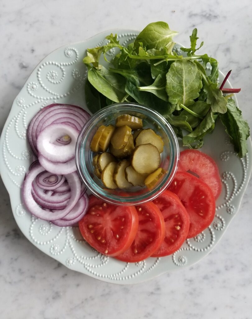 Condiments for Burgers a la Ron