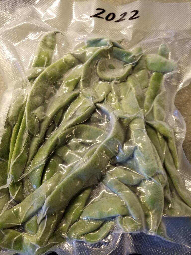 frozen Romano beans