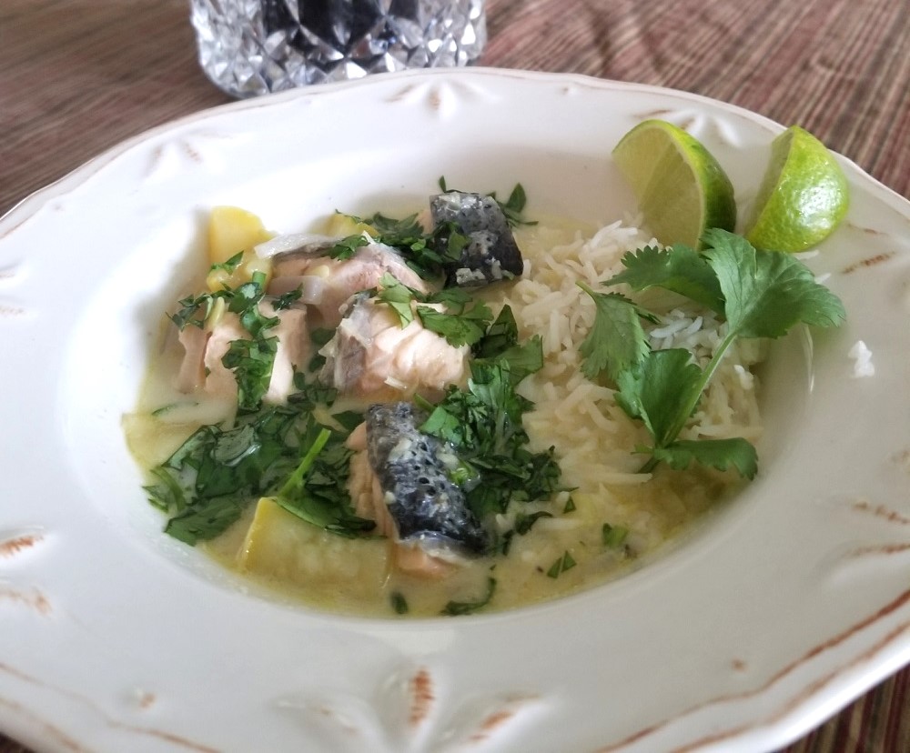 fragrant Thai Salmon Curry