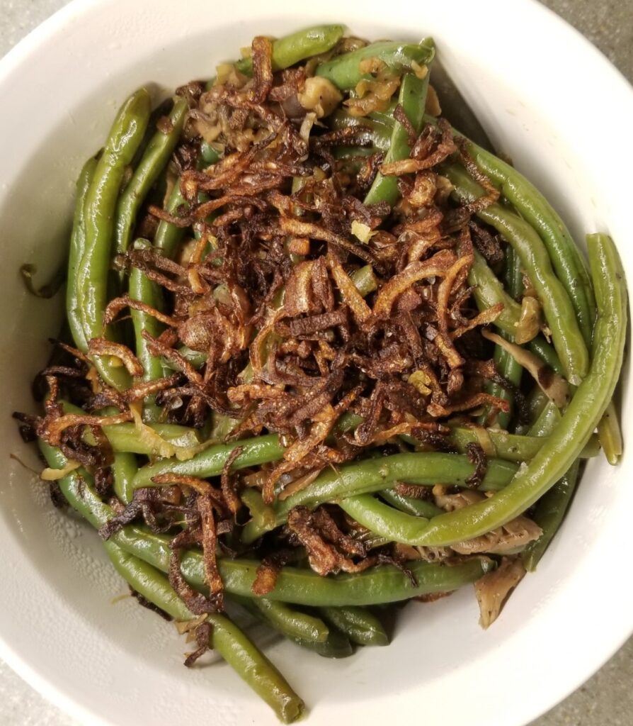 Green Beans ai Funghi