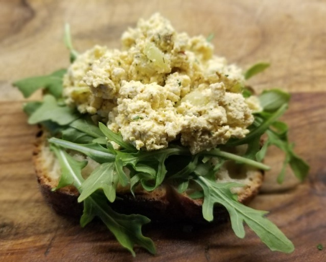 tofu egg salad