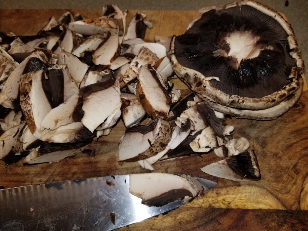 mushrooms for Rustic Mushroom Soup