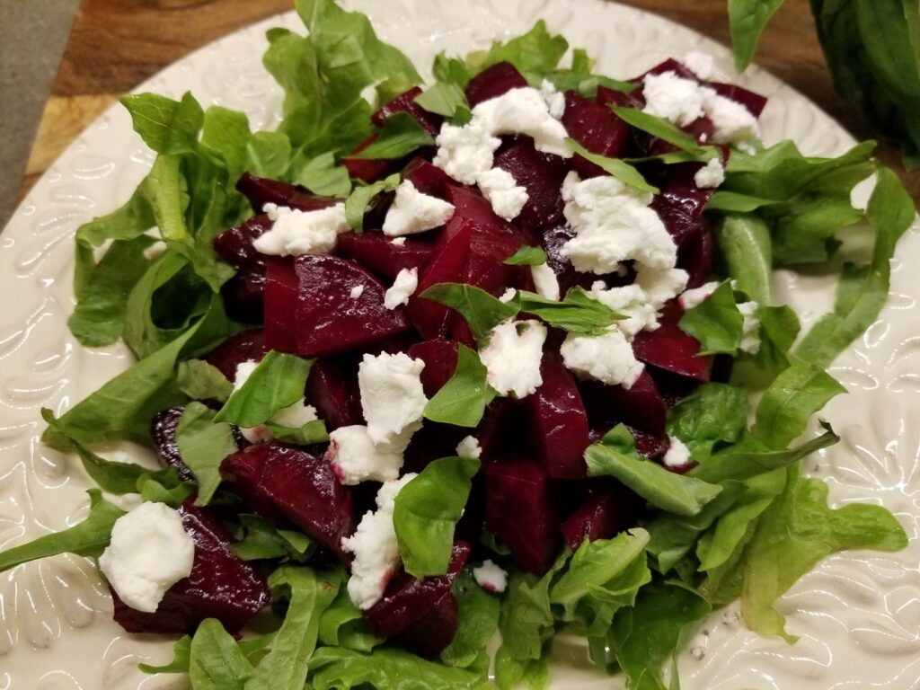 Roasted Beets with Balsamic Glaze