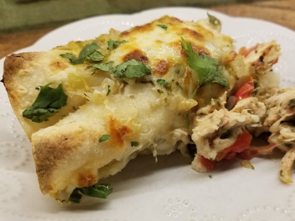 Turkey Enchiladas with Tomatillo Salsa