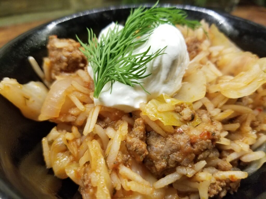 Cabbage Roll Casserole