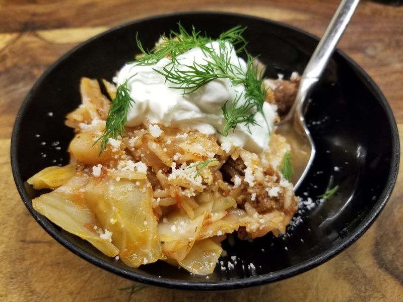 Cabbage Roll Casserole