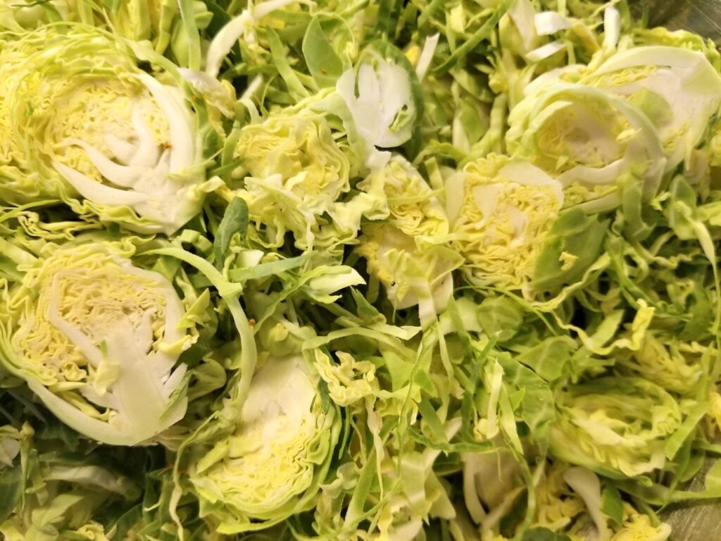 Shaved Brussels Sprouts