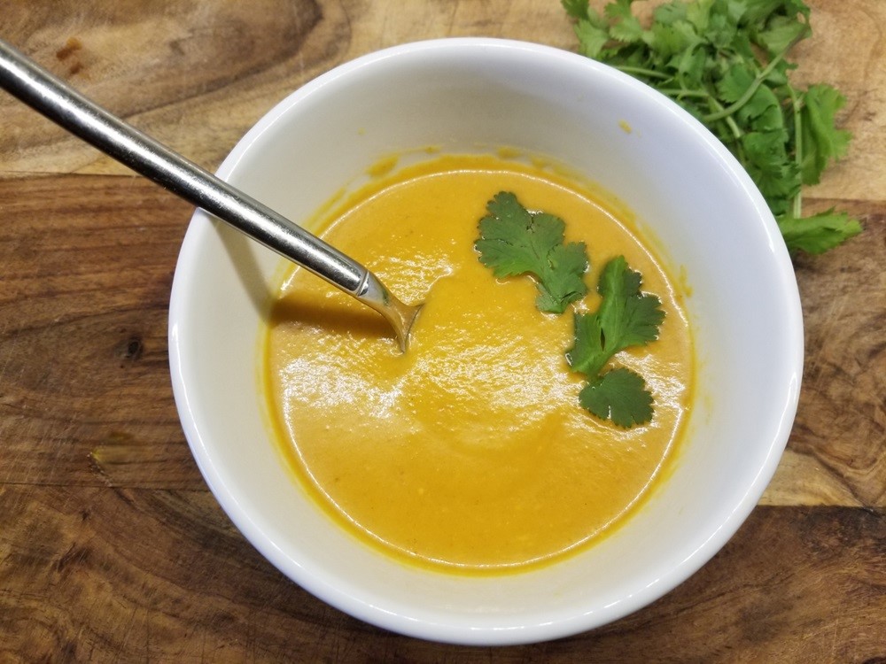 Curry-Scented Butternut Squash Soup