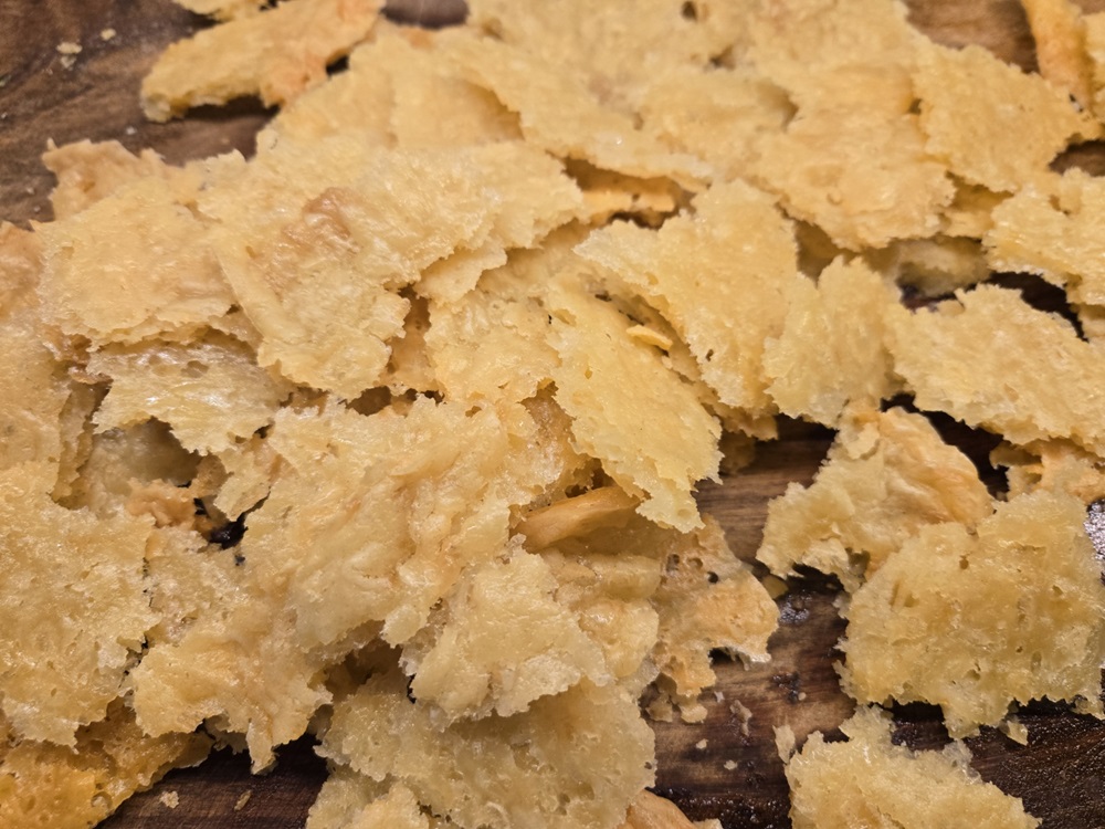 Cheddar Sourdough Discard Crackers