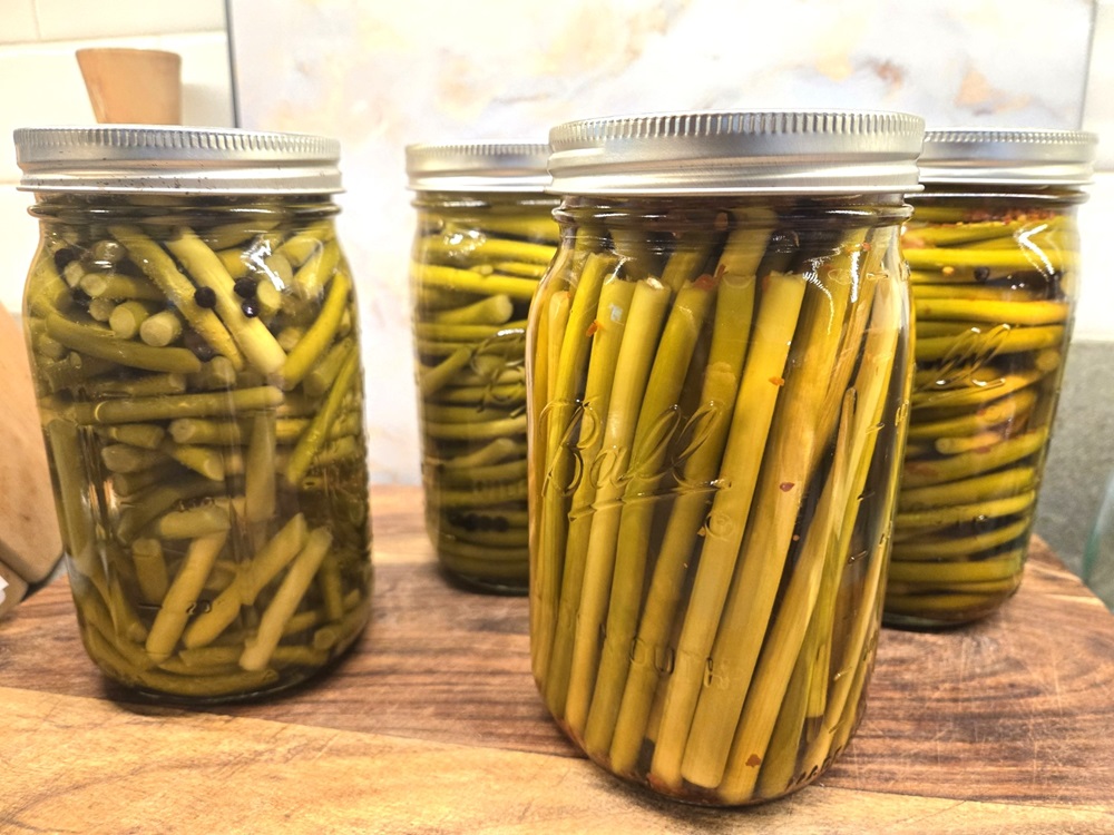 Pickled Garlic Scapes