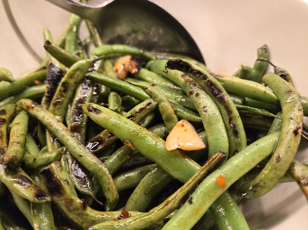 Charred Asian Green Beans