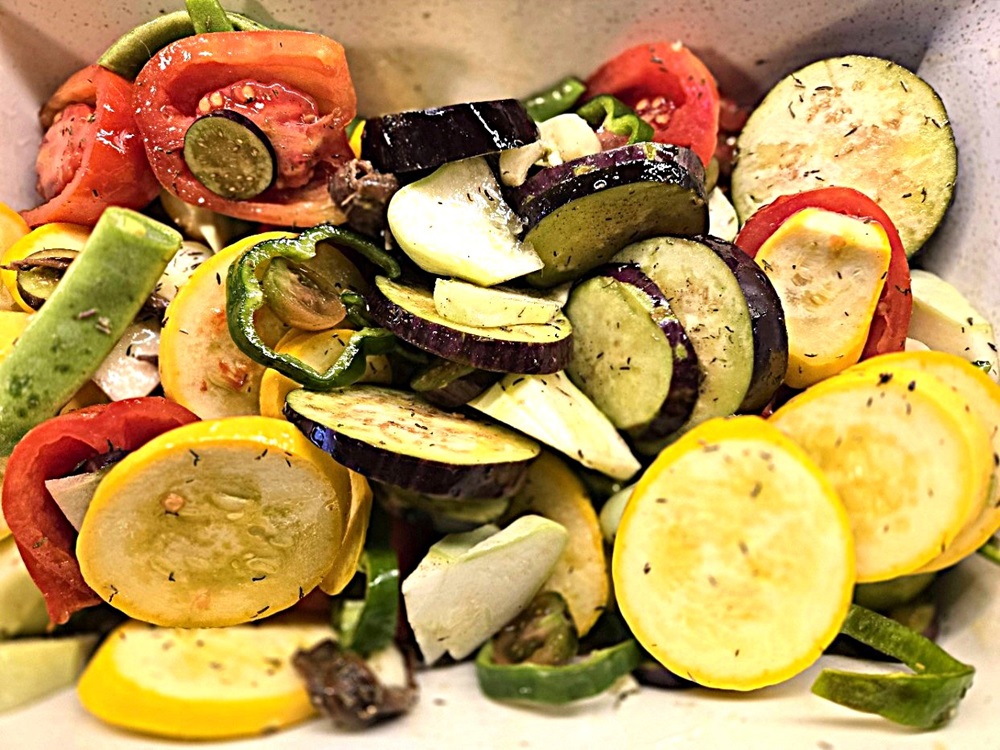 Harvest Confit before going into the oven