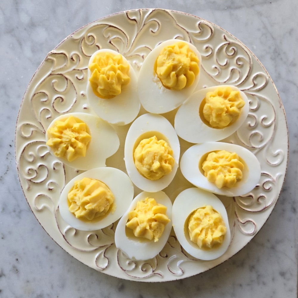 Deviled Eggs with Colman's Mustard