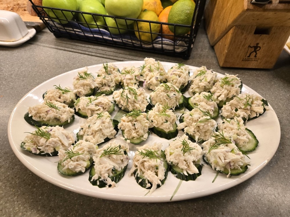 Crab Salad Bites