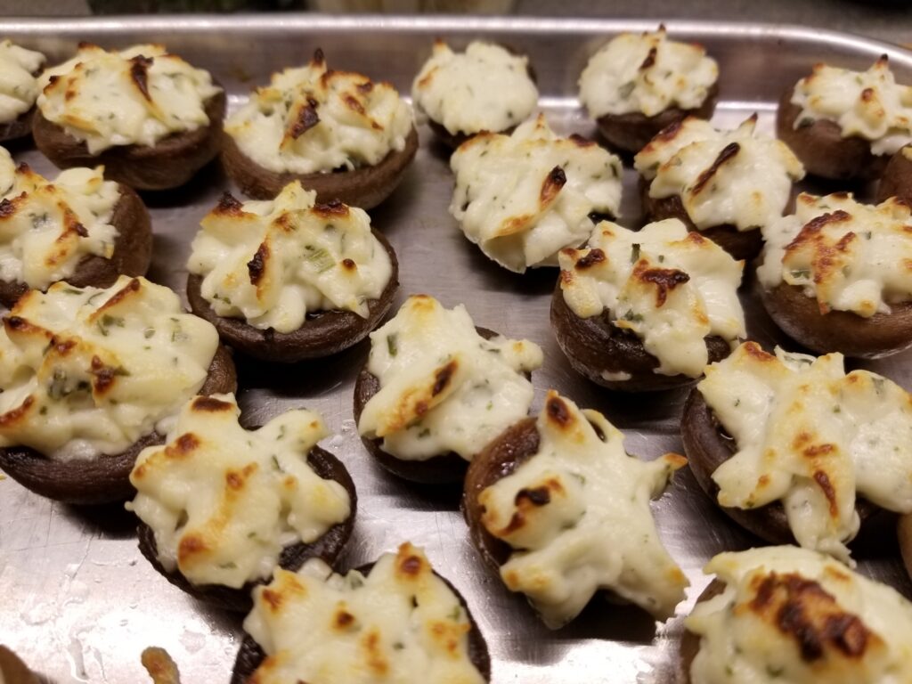 Gail's Boursin Mushrooms