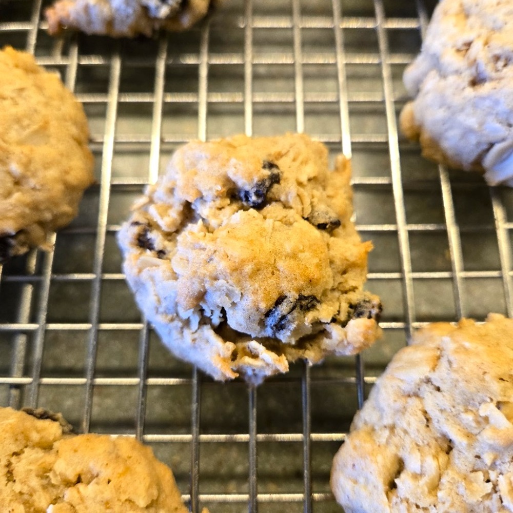 Gluten-free Oatmeal Raisin Cookies