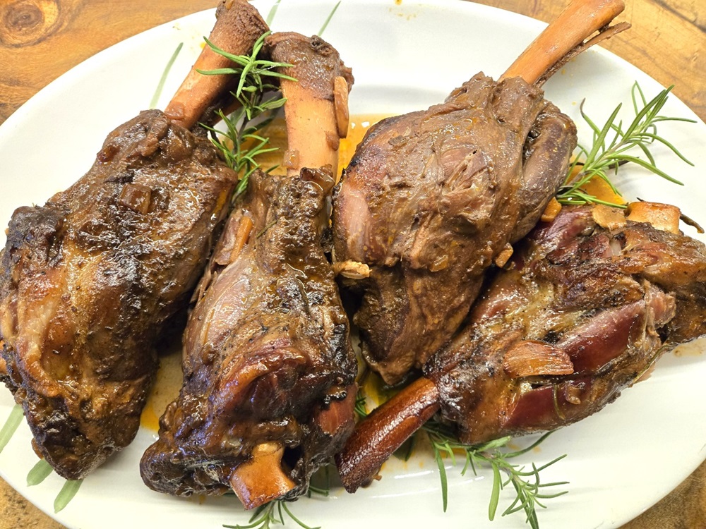 Wine-Braised Lamb Shanks