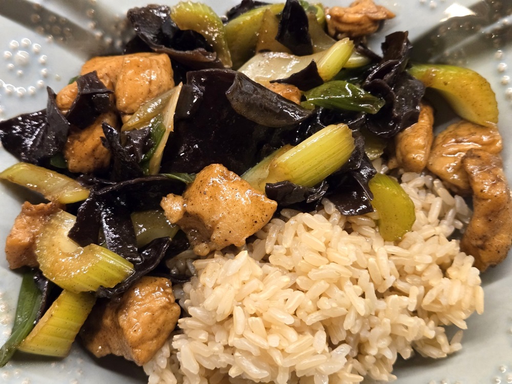 Chicken and Celery Stir-Fry