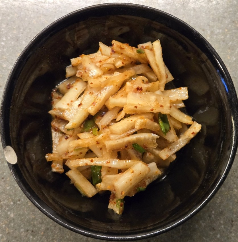 Spicy Daikon Radish Salad