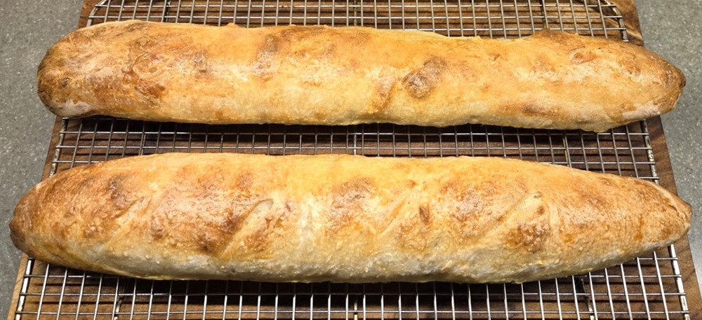 Sourdough Baguettes