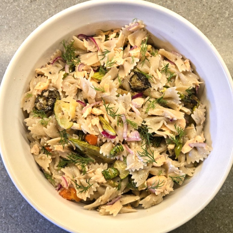 Salmon Pasta Toss